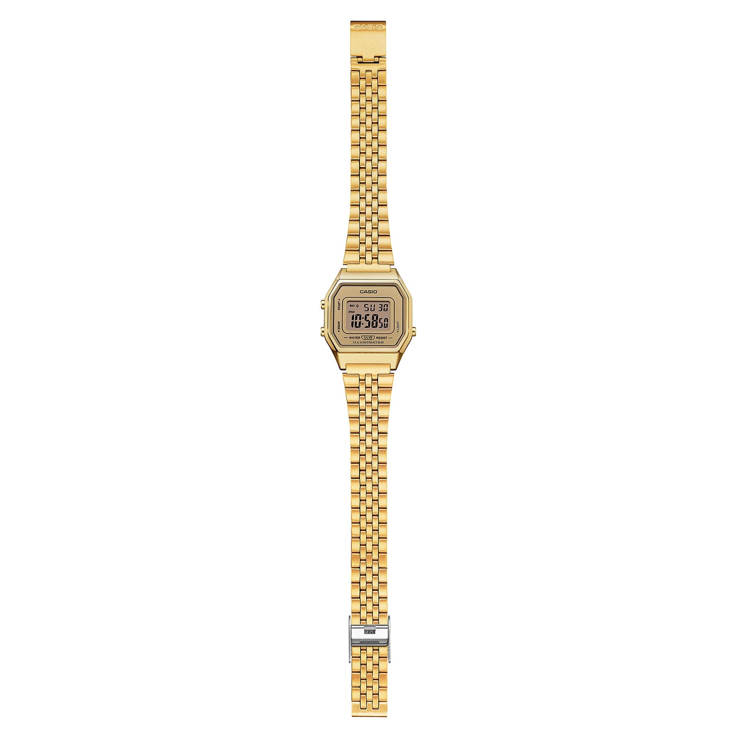 Casio Women’s Vintage LA680WGA-9 Digital Gold-Tone Watch LA-680WGA-9V