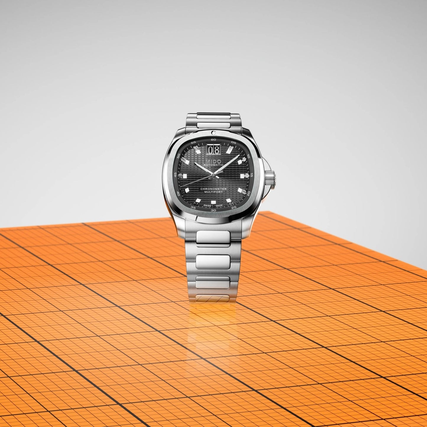 Mido Multifort TV Big Date Chronometer 39.2 x 40mm M049.567.11.051.00 M0495671105100