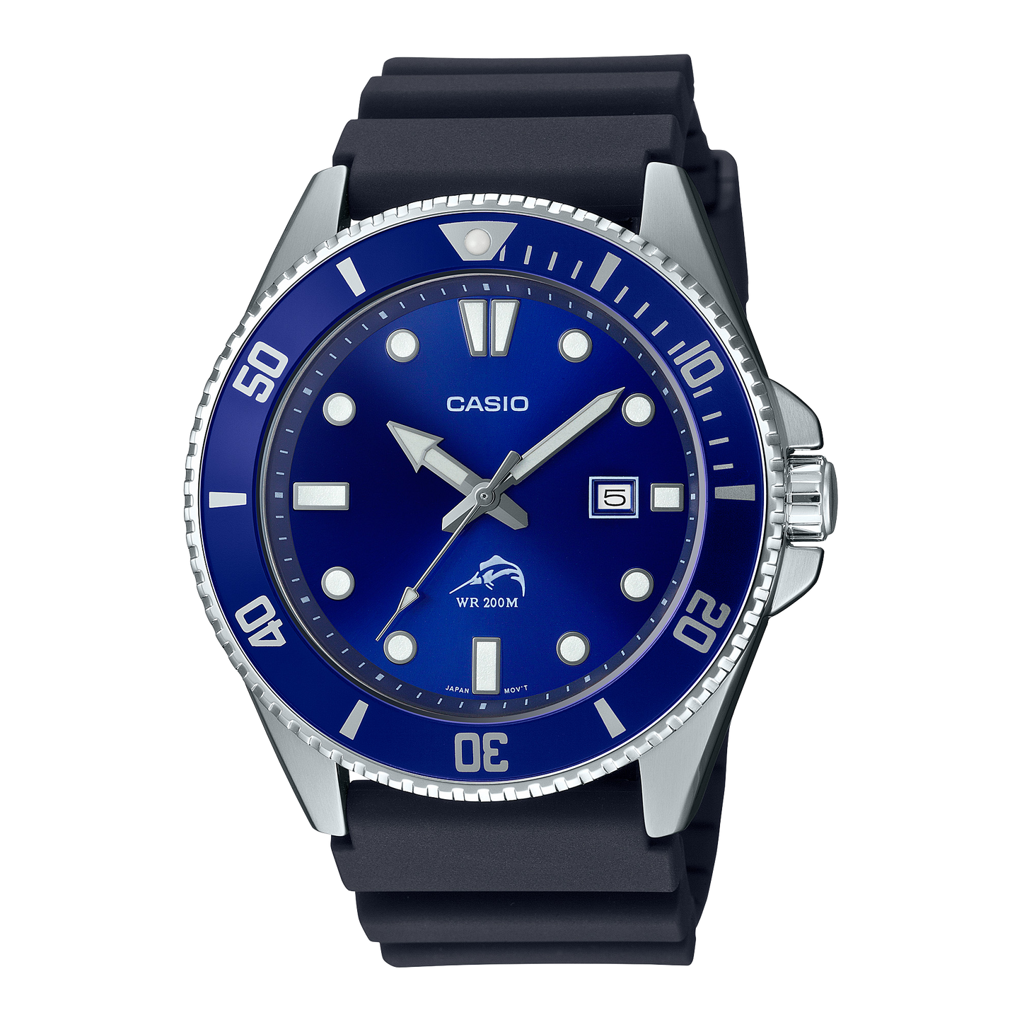 Casio Blue 'Duro' MDV106B-2AV Anti Reverse Bezel Watch MDV-106B-2AV