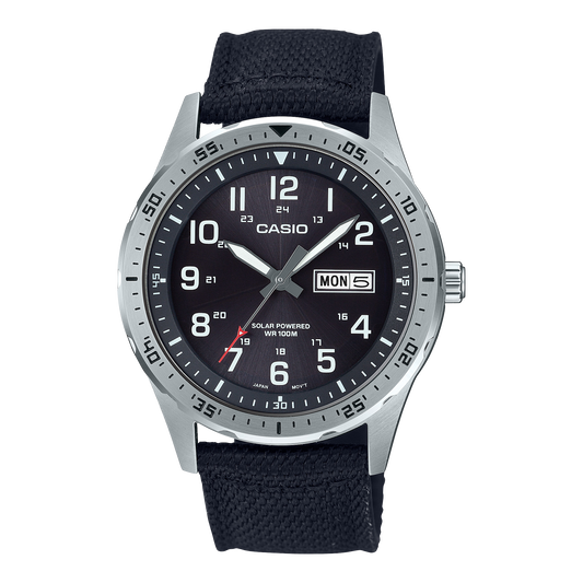 CASIO Analog Solar Watch MTPS120L-1AV MTP-S120L-1AV