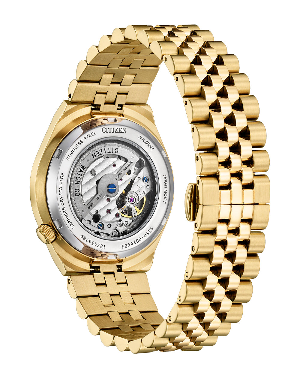 Citizen Automatic NK0023-57L Blue Dial Rosegold PVD