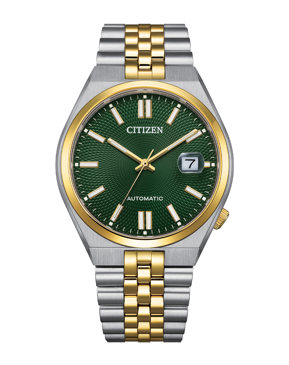Citizen TSUYOSA 60 Automatic NK0024-54X Green Dial Stainless Steel