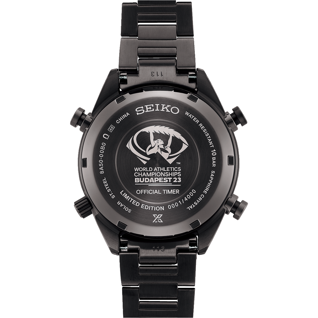 Seiko SFJ007P1 SFJ007P1Prospex One Hundredth of a Second 2023 World Athletics Limited Edition Speedtimer