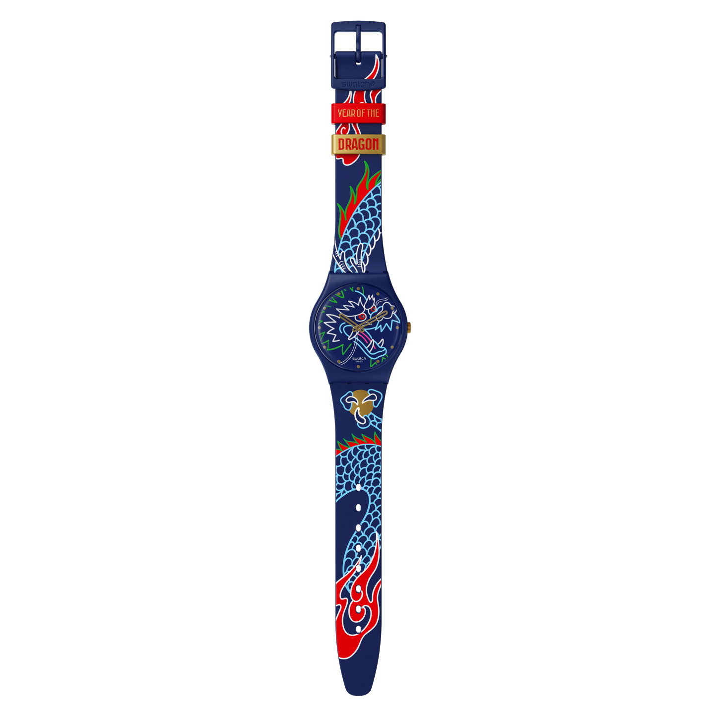 SWATCH SO28Z125 DRAGON IN WAVES