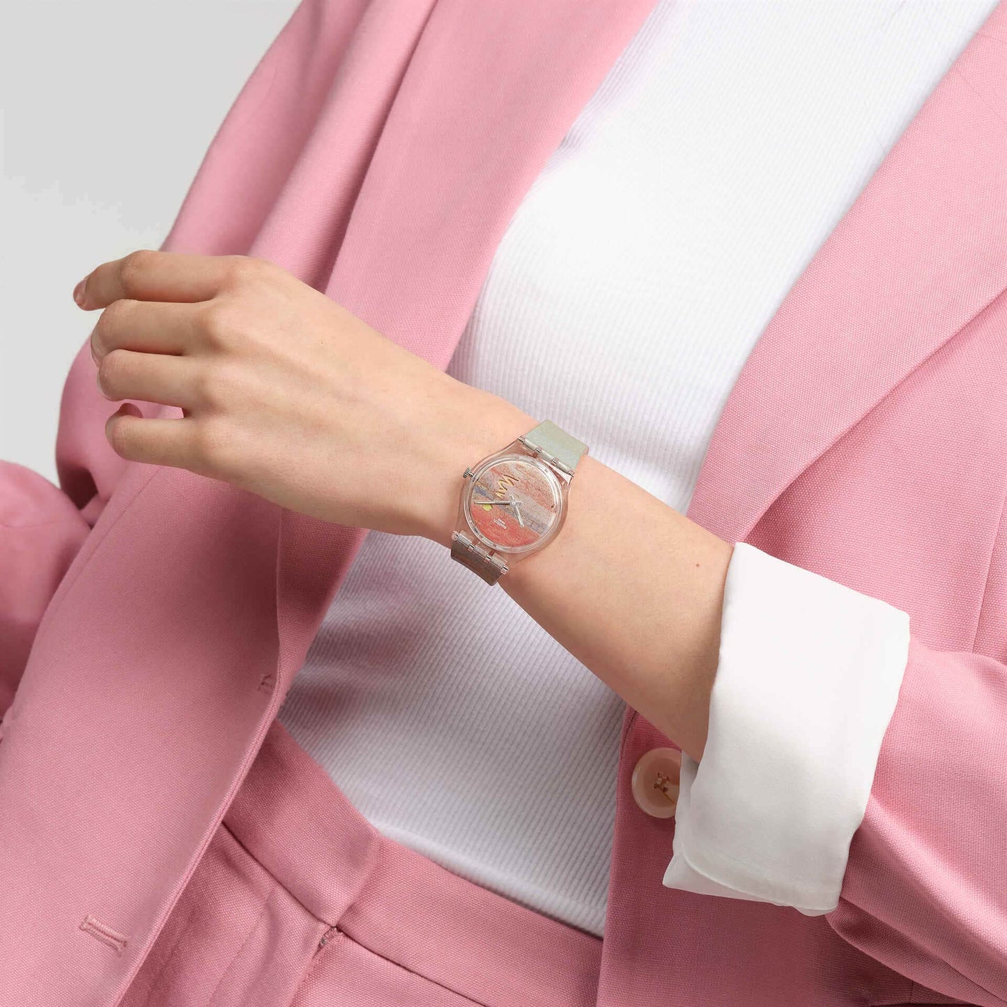 SWATCH SO28Z700 TURNER'S SCARLET SUNSET