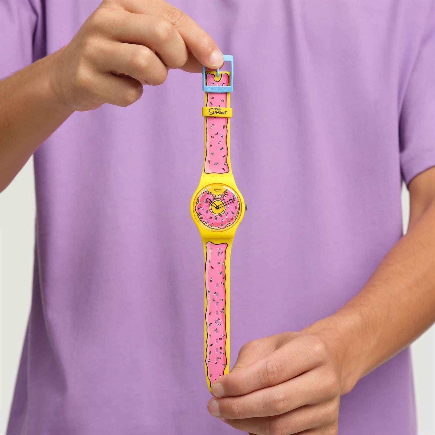 SWATCH SO29Z134 THE SIMPSONS COLLECTION SECONDS OF SWEETNESS