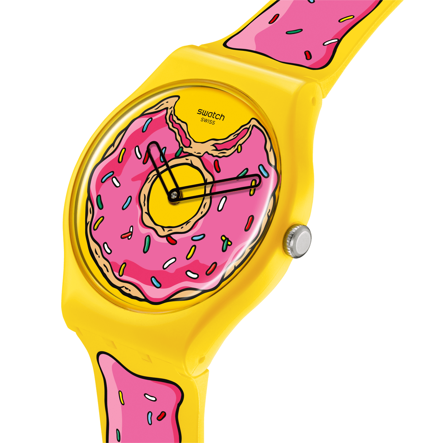 SWATCH SO29Z134 THE SIMPSONS COLLECTION SECONDS OF SWEETNESS
