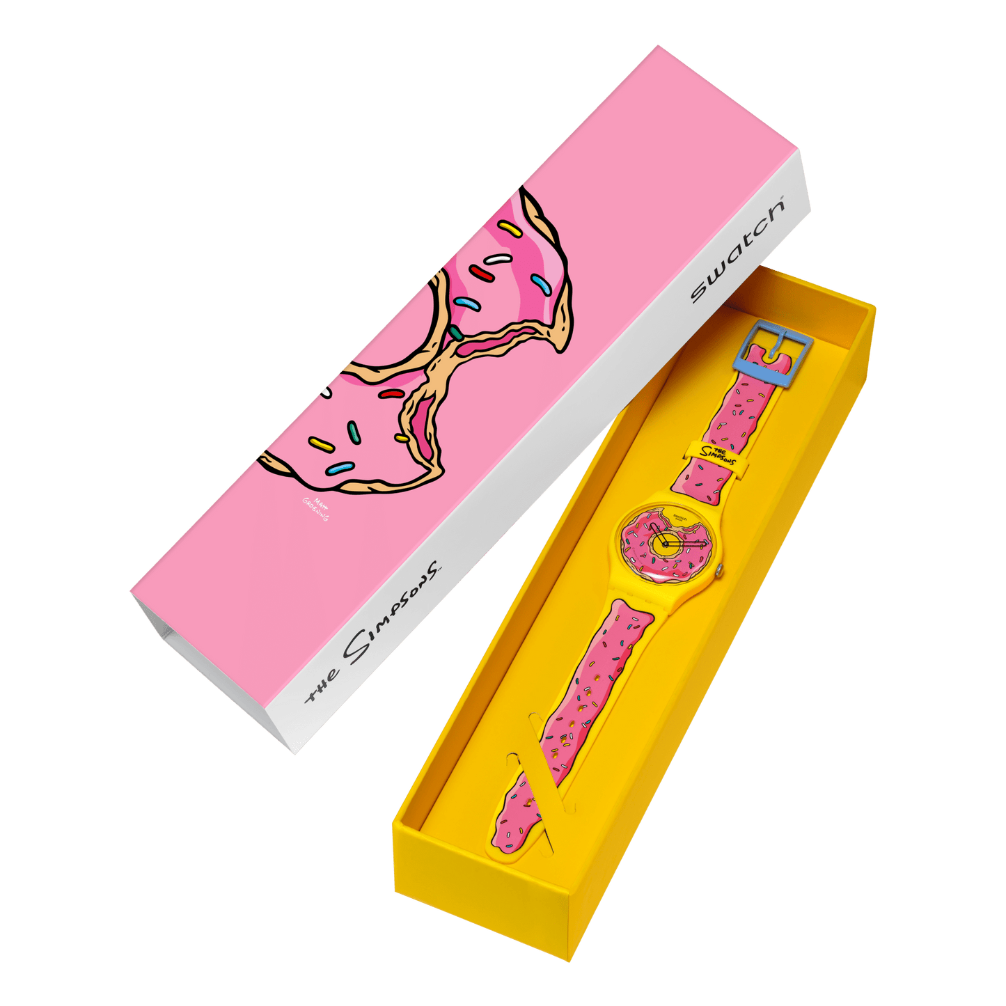 SWATCH SO29Z134 THE SIMPSONS COLLECTION SECONDS OF SWEETNESS