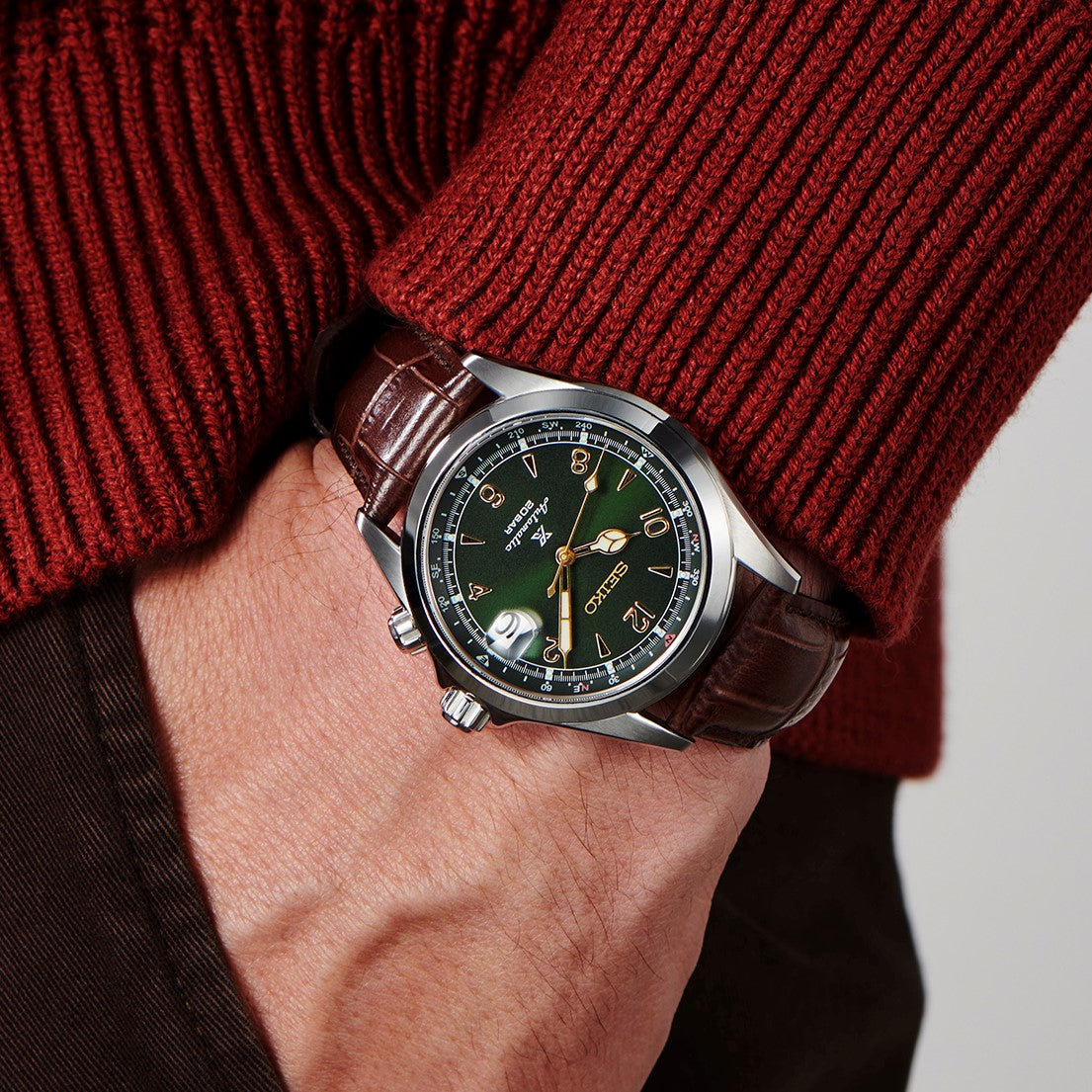 Seiko Prospex Land Alpinist SPB121 SPB121J1 Automatic (Green Dial / 39.5mm)
