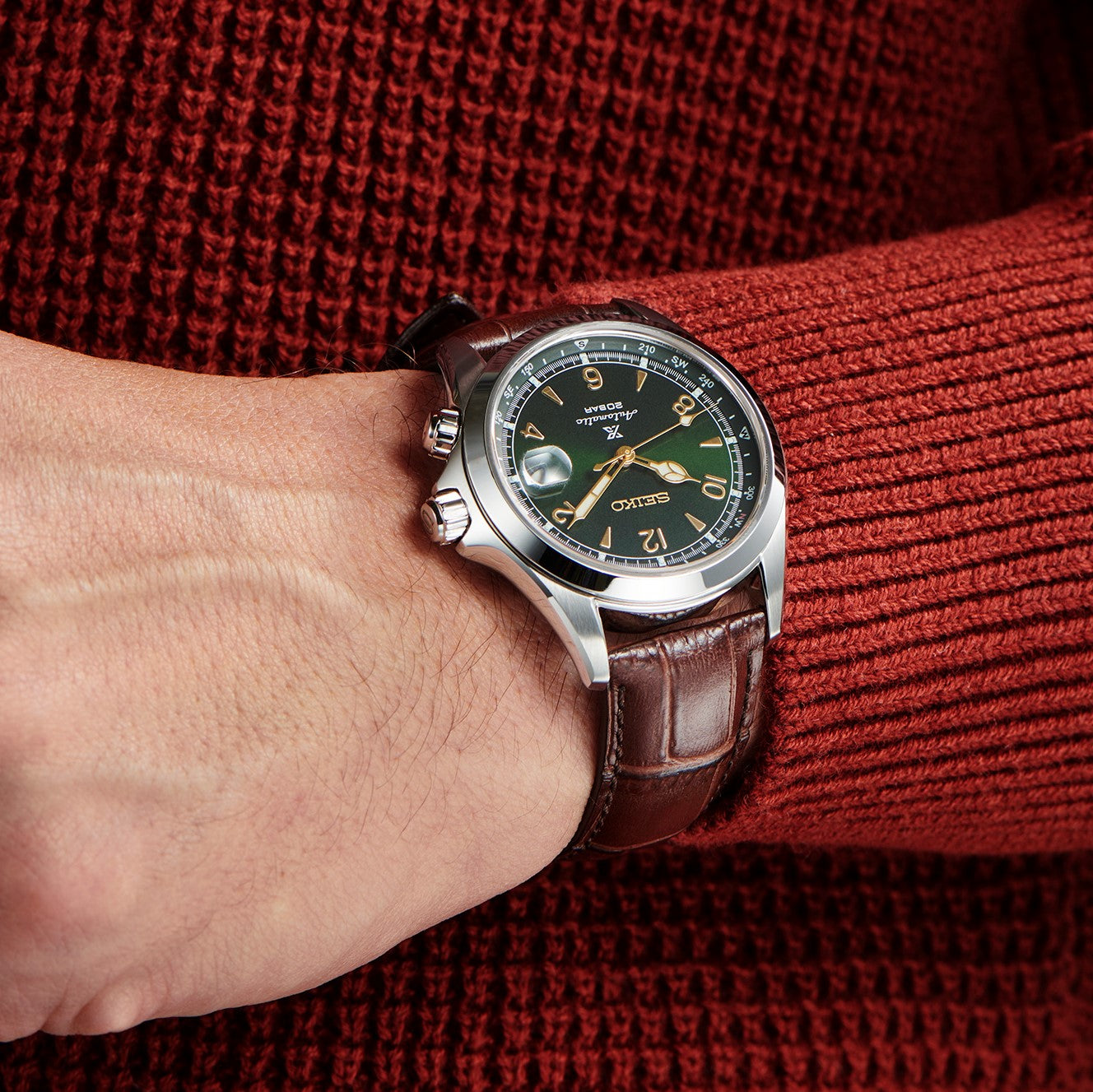 Seiko Prospex Land Alpinist SPB121 SPB121J1 Automatic (Green Dial / 39.5mm)