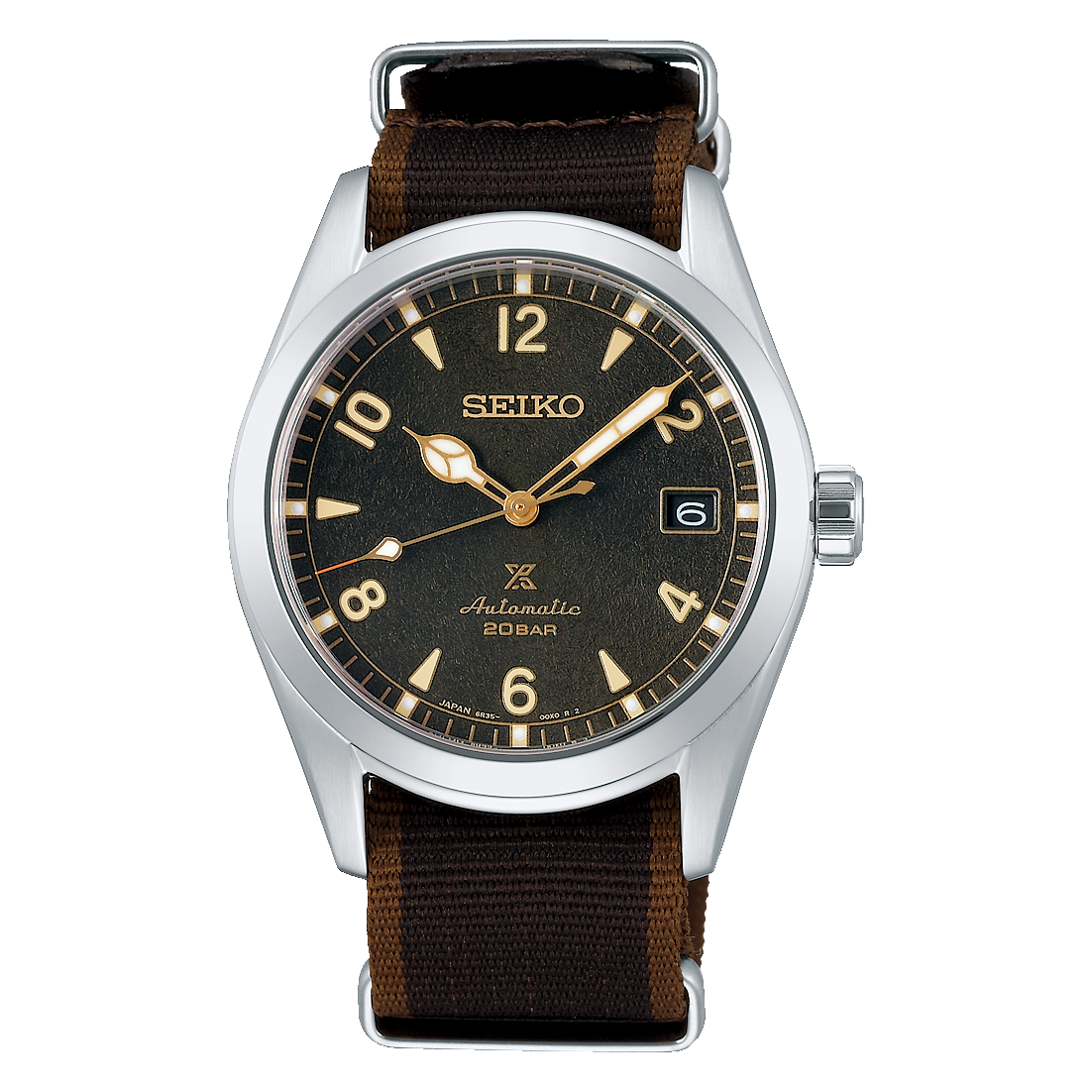 Seiko Prospex "Baby" Alpinist SPB211 Automatic Brown Dial SPB211J1