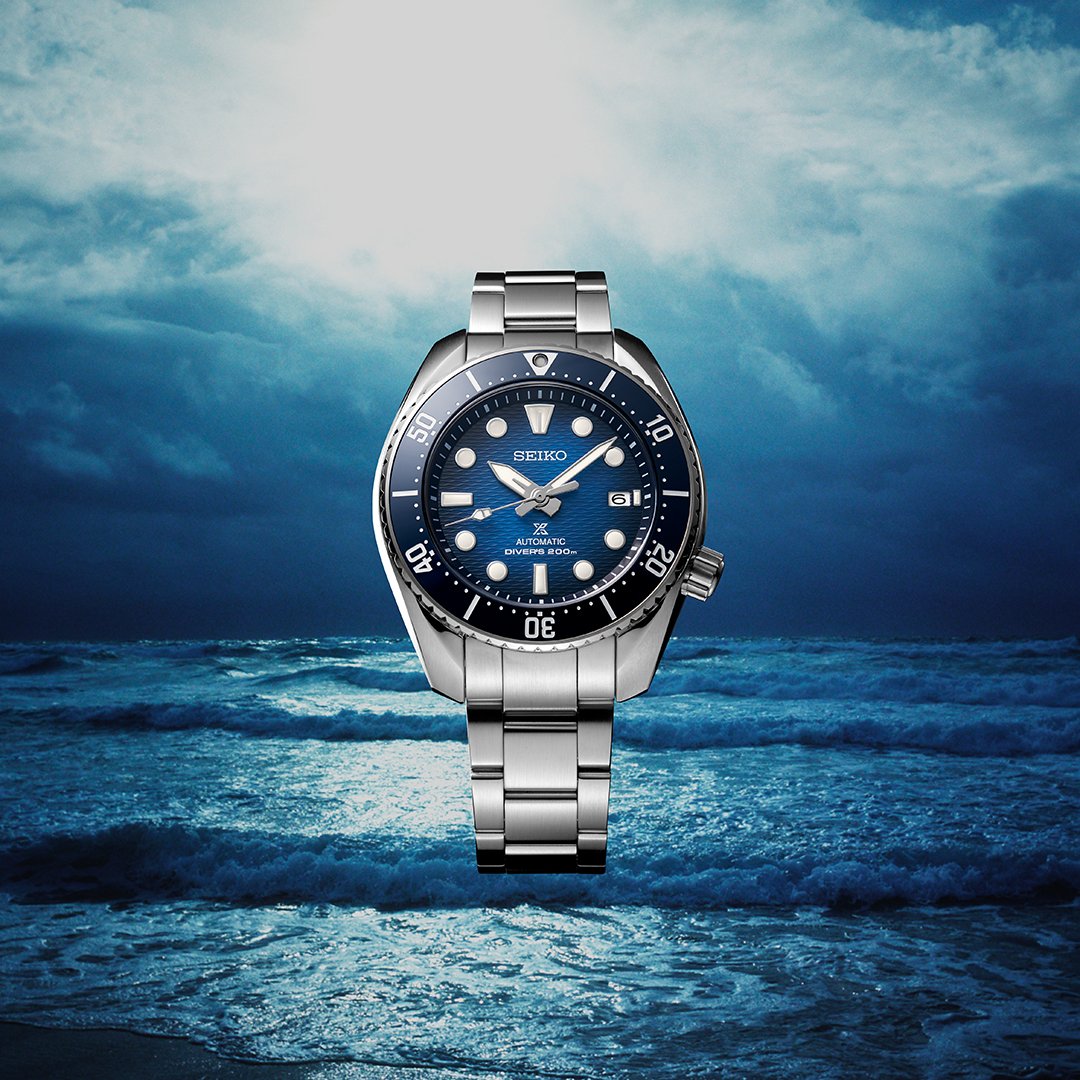 Seiko SPB321J1 Prospex ‘King Sumo’ Blue ‘Gradation’ Diver SPB321