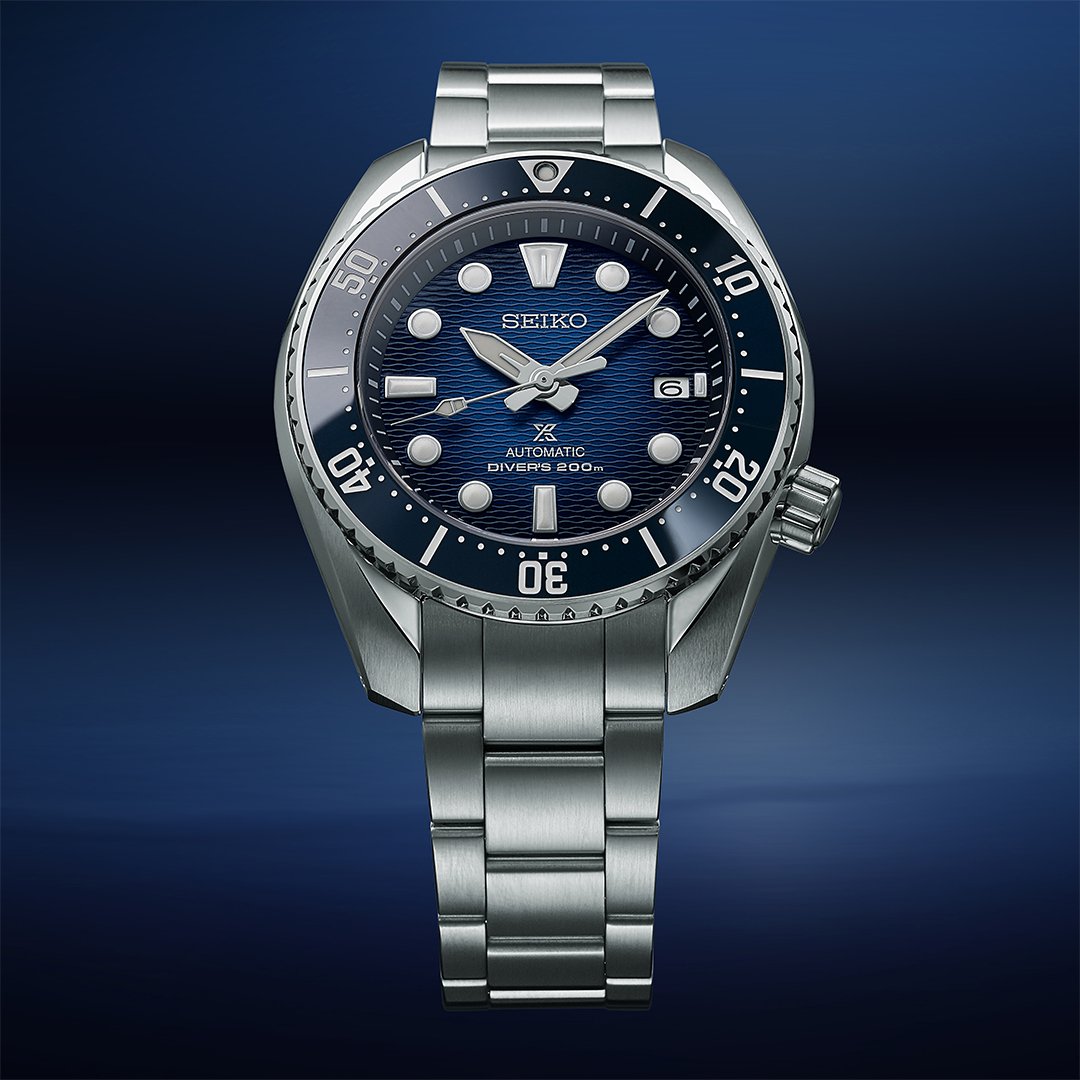 Seiko SPB321J1 Prospex ‘King Sumo’ Blue ‘Gradation’ Diver SPB321