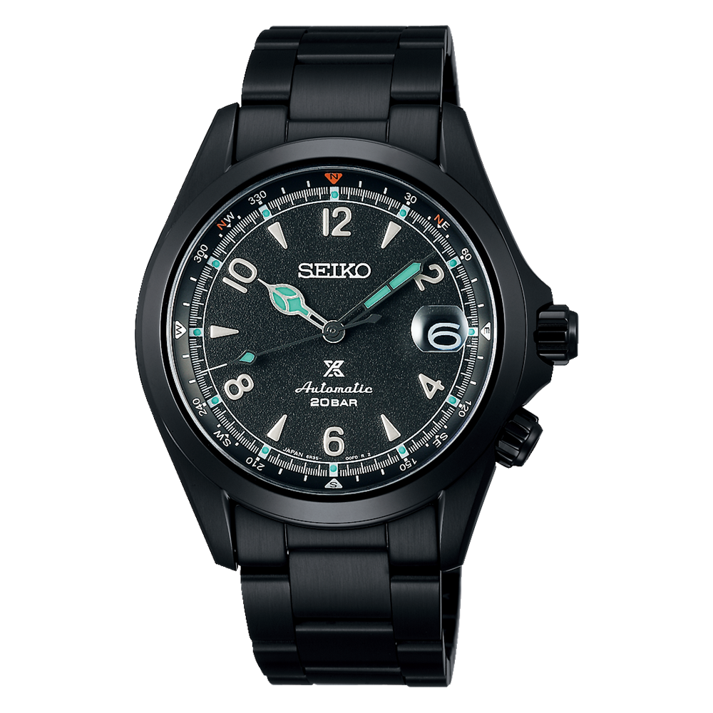 SEIKO Prospex 'Alpinist Black Series' SPB337 SPB337J1 Limited Edition