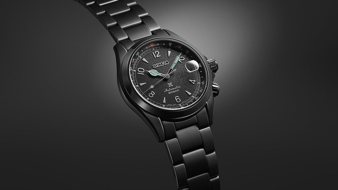 SEIKO Prospex 'Alpinist Black Series' SPB337 SPB337J1 Limited Edition