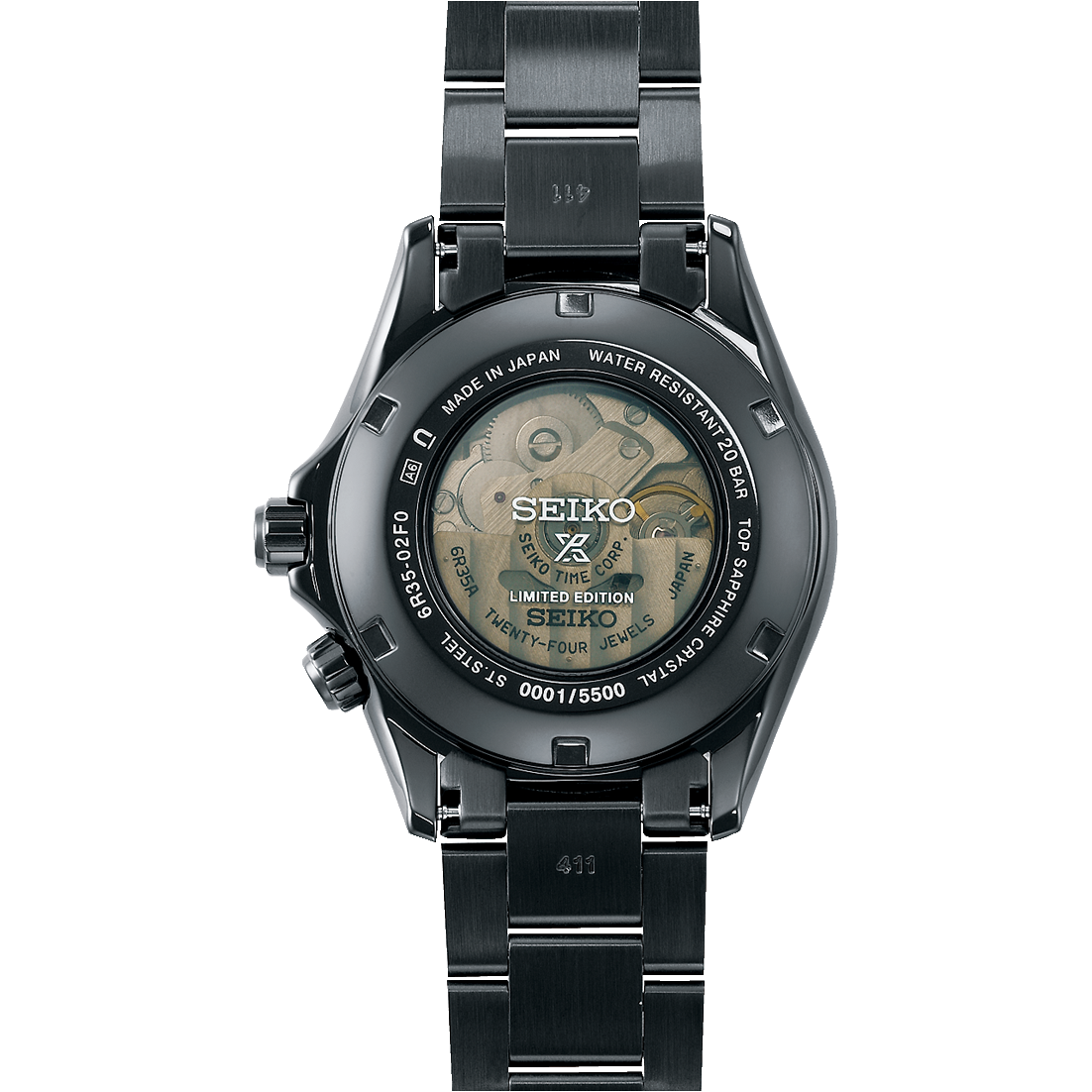 SEIKO Prospex 'Alpinist Black Series' SPB337 SPB337J1 Limited Edition