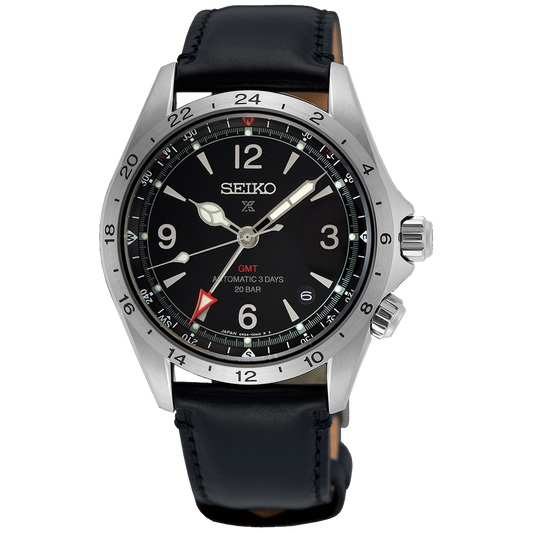 Seiko Prospex Alpinist Mechanical GMT Black SPB379 SPB379J1
