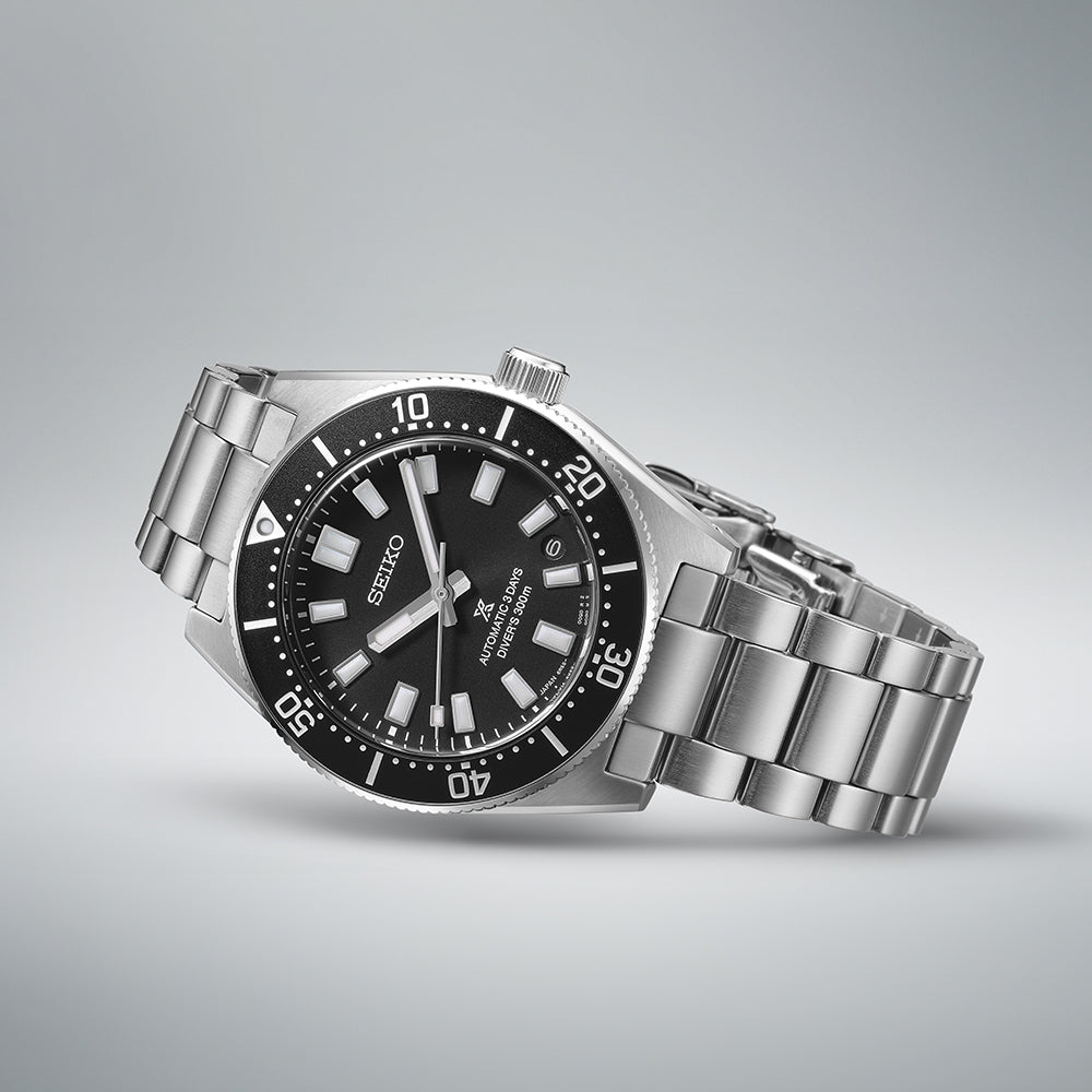 Seiko Prospex 1965 Heritage Diver’s Watch in Cove Black SPB453 SPB453J1