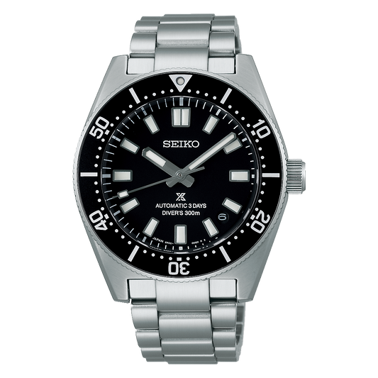 Seiko Prospex 1965 Heritage Diver’s Watch in Cove Black SPB453 SPB453J1