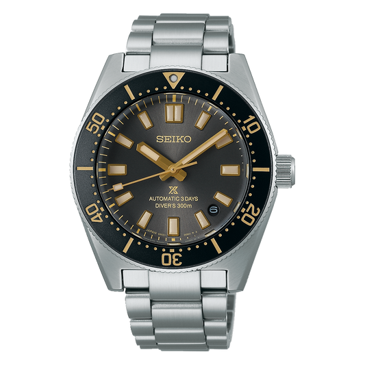 Seiko SPB455 SPB455J1 Prospex 1965 Revival Diver’s 3-day 300m in Tide Grey – 100th Anniversary of Seiko Special Edition