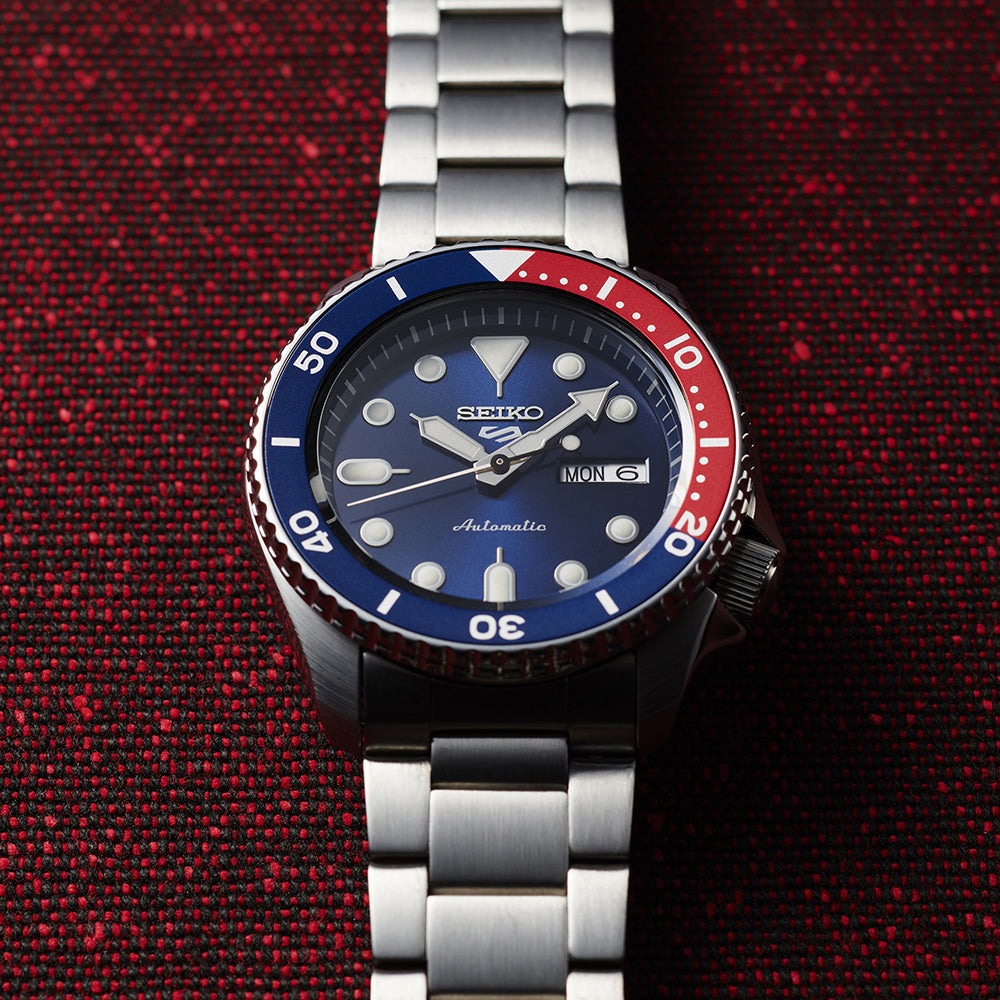 Seiko SRPD53 5 Sports Automatic SKX Sports Style 'Pepsi" SRPD53K1