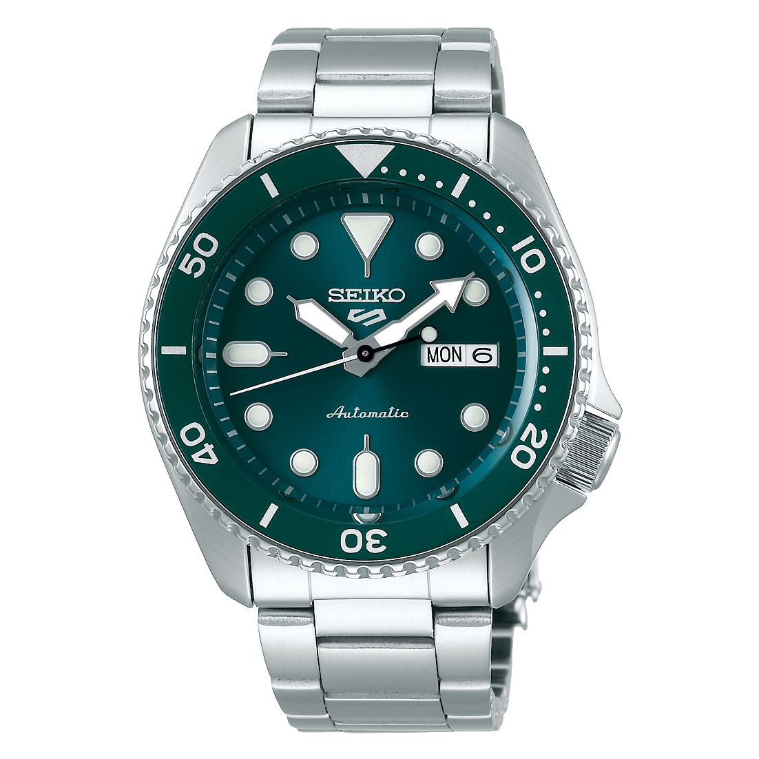 Seiko 5 Sports Automatic Watch Green Dial SRPD61 SRPD61K1