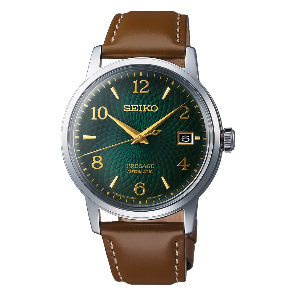 Seiko green dial watches hotsell