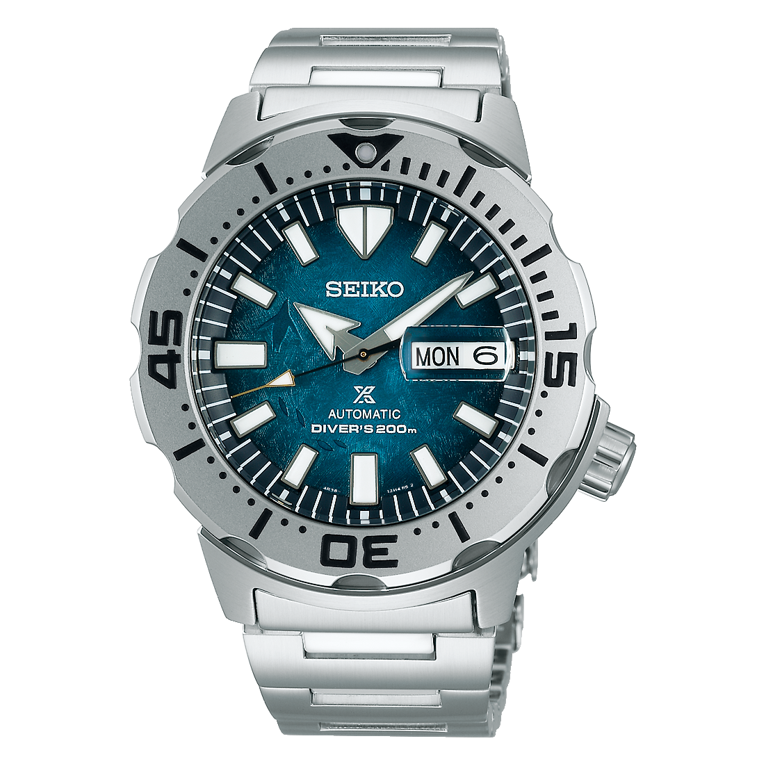 Seiko Prospex Antarctica 'Monster' 'Save the Ocean' Automatic
