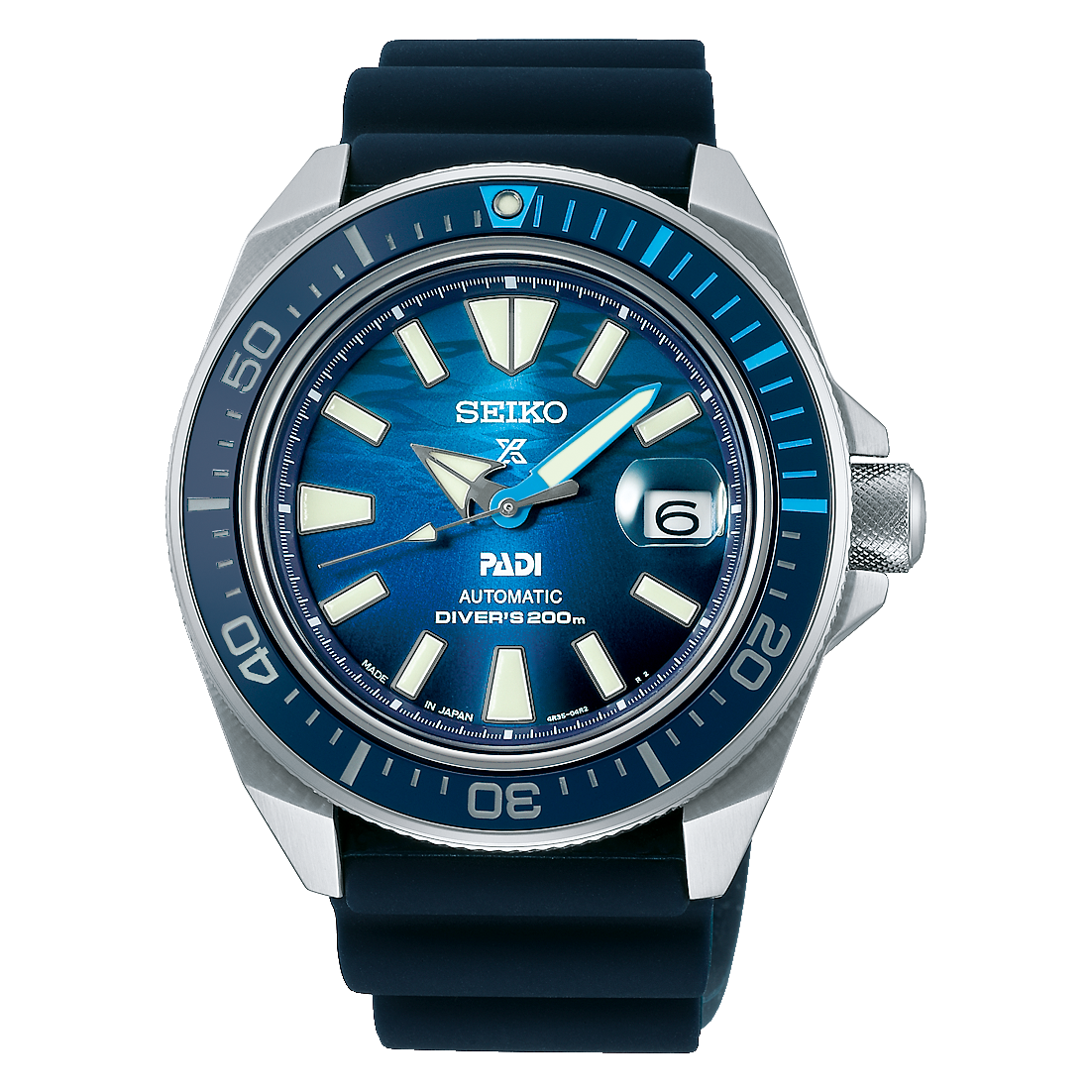 Seiko SRPJ93 SRPJ93K1 Prospex ‘Great Blue’ Samurai Scuba PADI Special Edition
