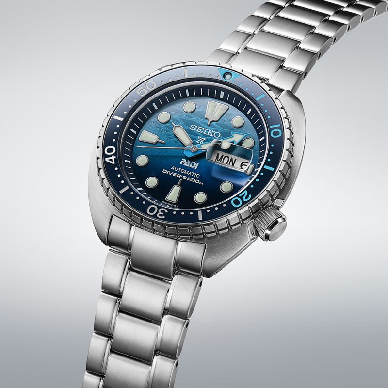 Seiko SRPK01 SRPK01K1 Prospex ‘Great Blue’ Turtle Scuba PADI Special Edition