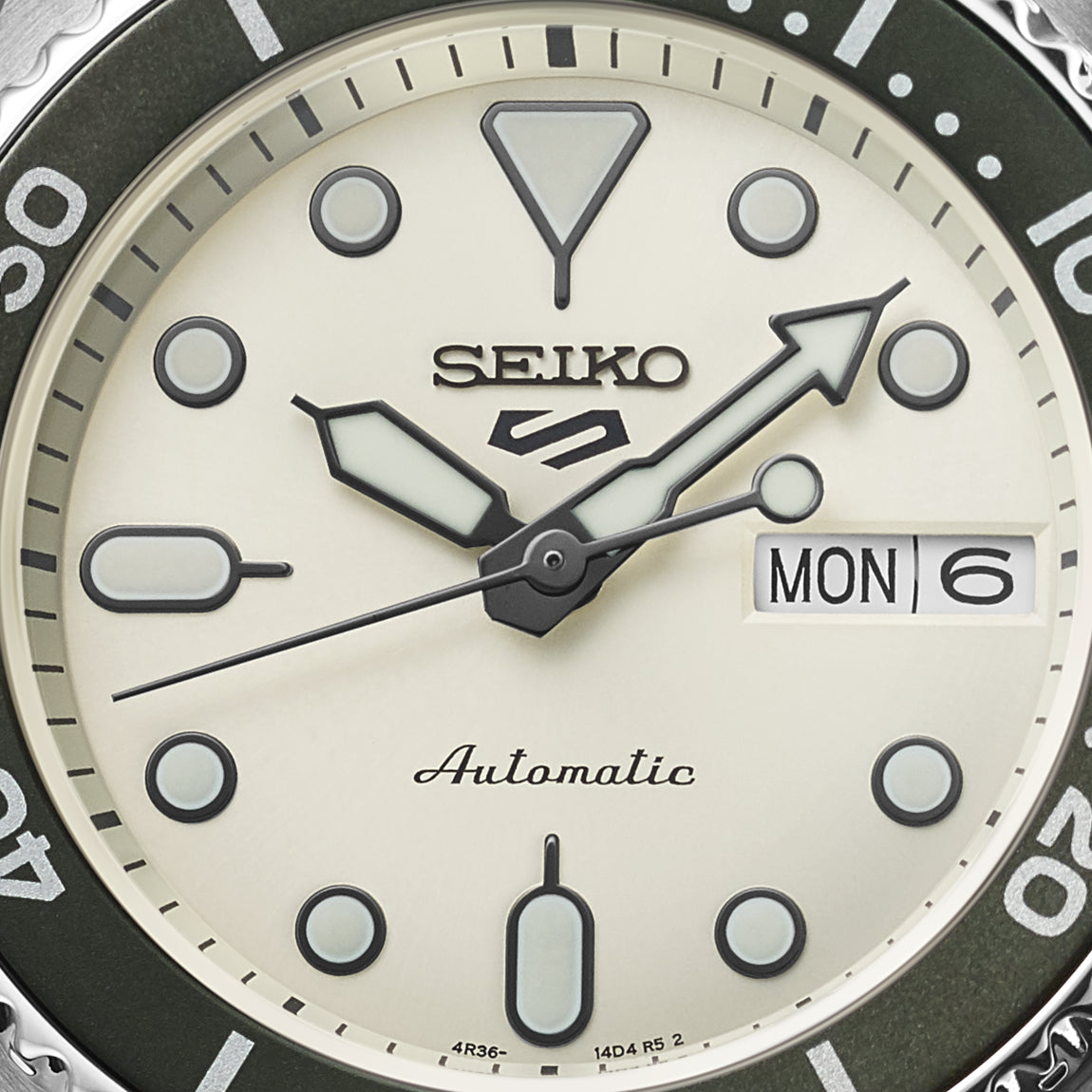 Seiko 5 Sports Cream Dial 38MM Automatic SRPK31 SRPK31K1F
