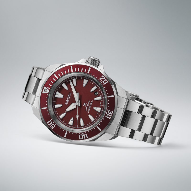 Seiko Prospex Samurai - Red ‘Shog-urai’ Diver’s watch SRPL11 SRPL11K1