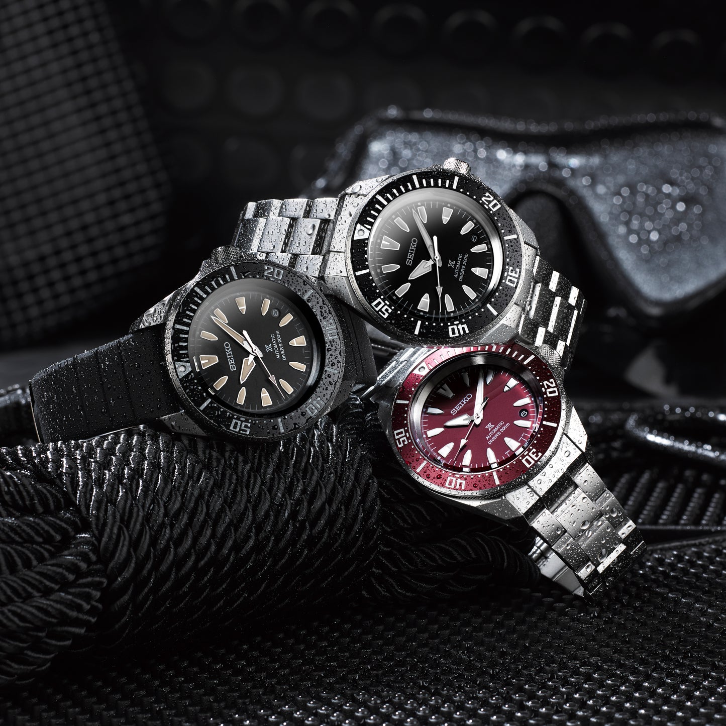 Seiko Prospex 4R Black Diver’s watch SRPL13 SRPL13K1