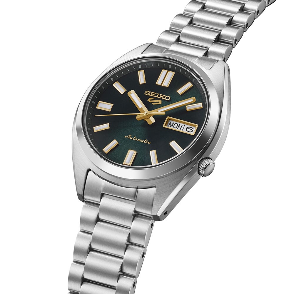 Seiko 5 Sports SRPL57 SNXS Vintage Gold Collection – in ‘Green Tie’ SRPL57K1
