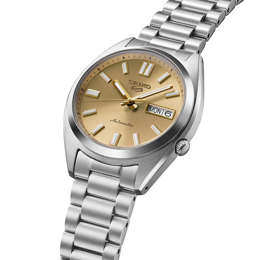 Seiko 5 Sports SRPL59 SNXS Vintage Gold Collection – in ‘Gold Cufflinks’ SRPL59K1