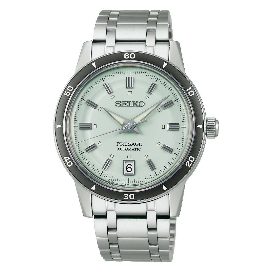 Seiko Presage Style 60s in Ice Green SRPL71J1 SRPL71