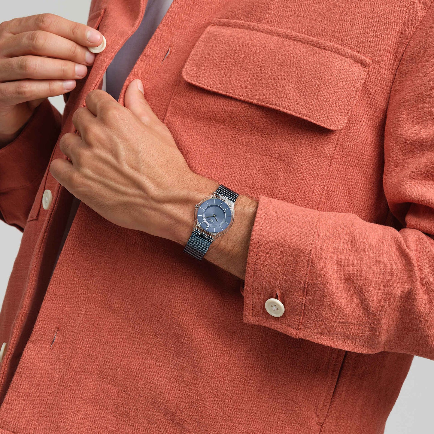 SWATCH SS08K120M COOL SKIES