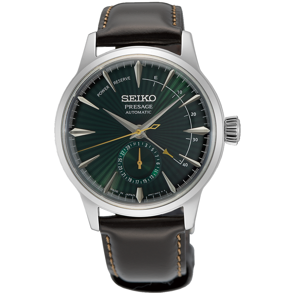Seiko SSA459 SSA459J1 ‘Midnight Mockingbird’ Presage Cocktail Time Power Indicator