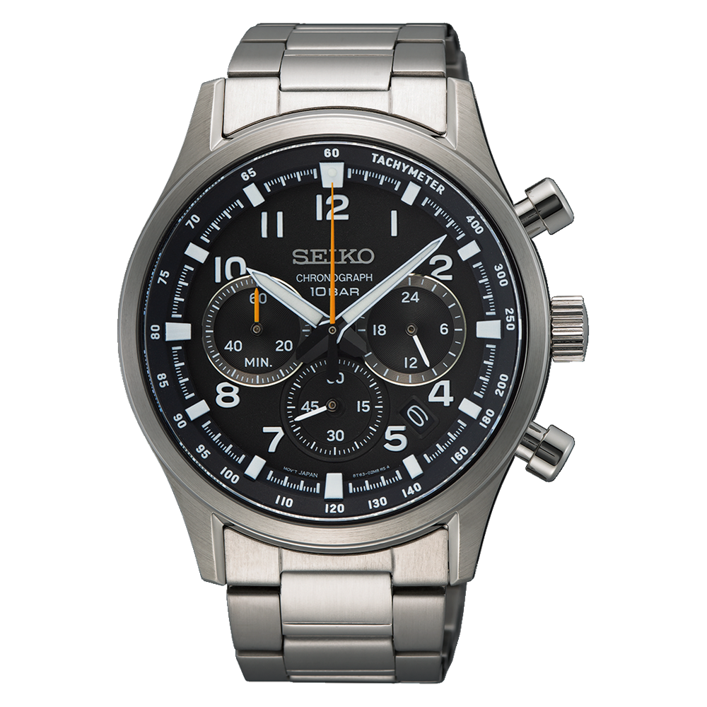 SEIKO QUARTZ CHRONO WATCH SSB447