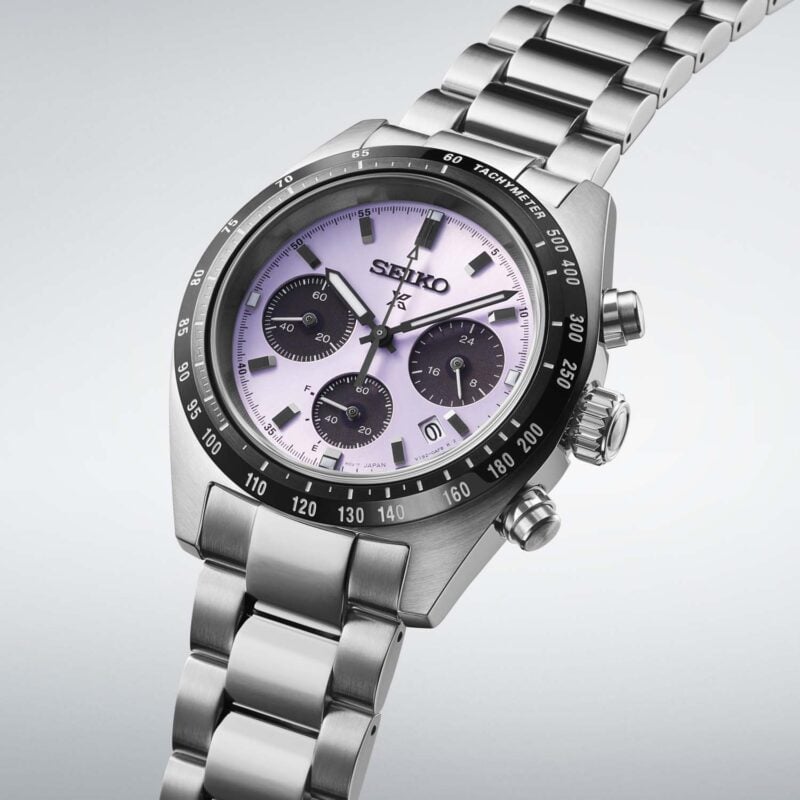 Seiko Prospex Speedtimer SSC955P1 2025 Tokyo World Athletics Championships Limited Edition in Edo Purple SSC955