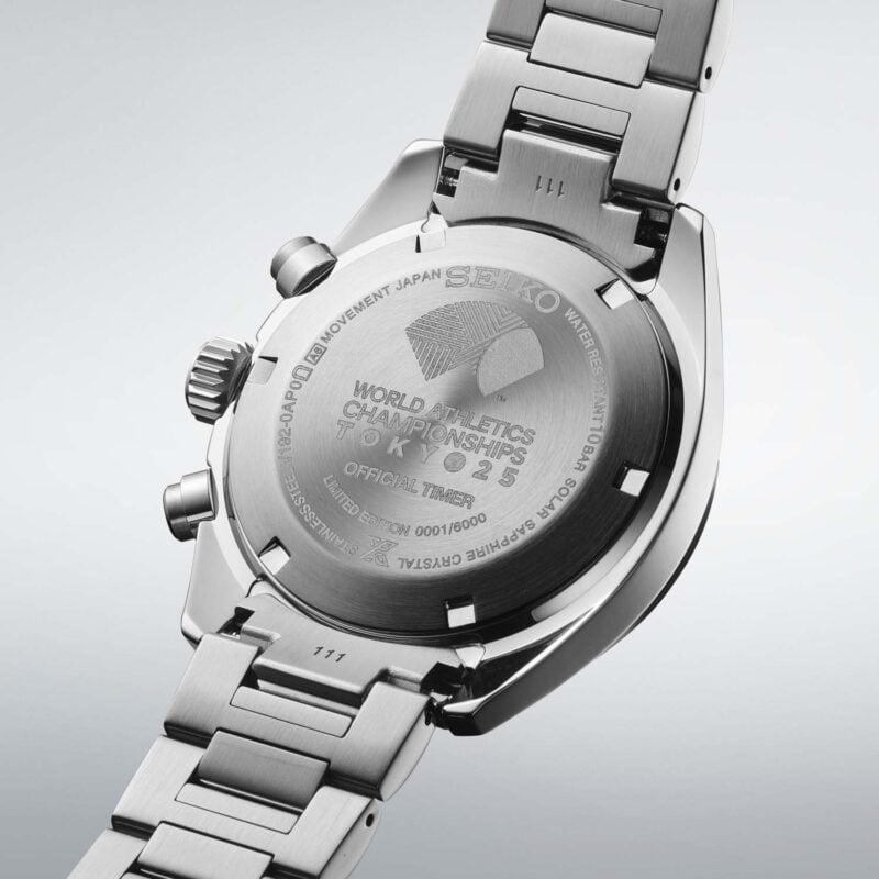 Seiko Prospex Speedtimer SSC955P1 2025 Tokyo World Athletics Championships Limited Edition in Edo Purple SSC955