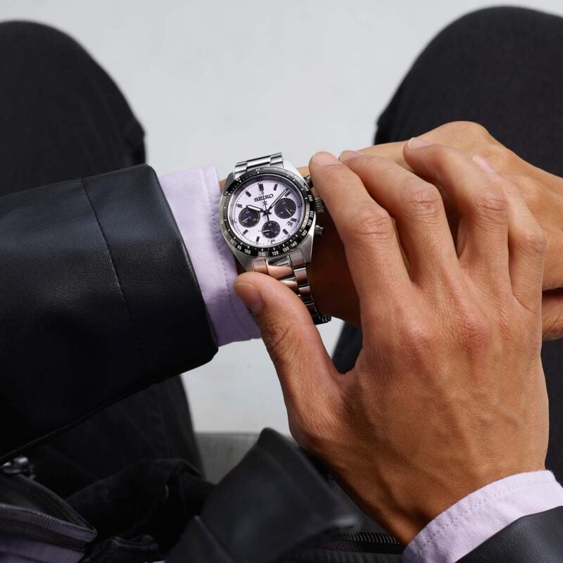Seiko Prospex Speedtimer SSC955P1 2025 Tokyo World Athletics Championships Limited Edition in Edo Purple SSC955