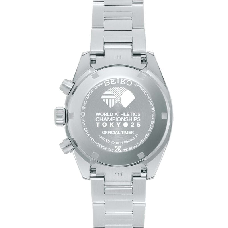 Seiko Prospex Speedtimer SSC955P1 2025 Tokyo World Athletics Championships Limited Edition in Edo Purple SSC955