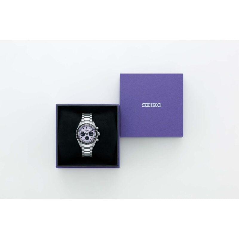 Seiko Prospex Speedtimer SSC955P1 2025 Tokyo World Athletics Championships Limited Edition in Edo Purple SSC955