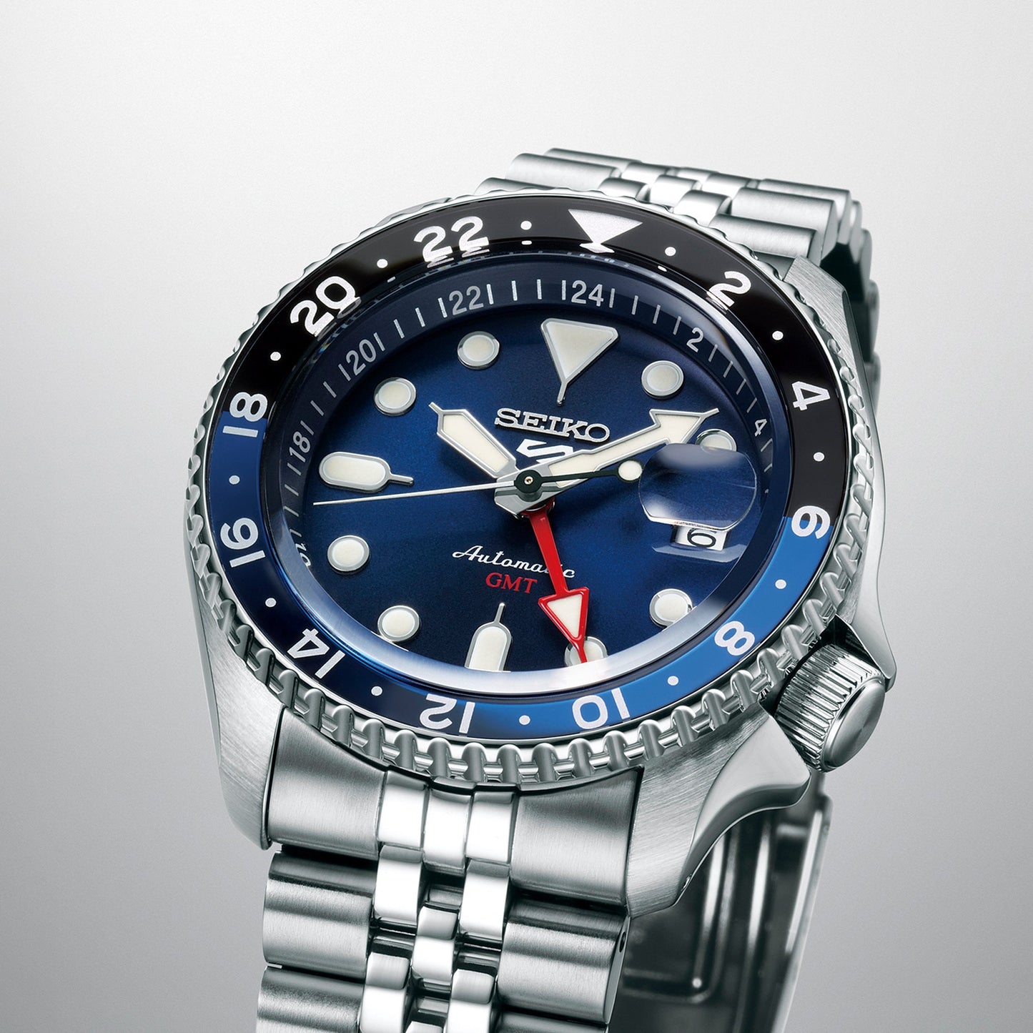 Seiko 5 Sports Automatic GMT ‘Blueberry’ Watch SSK003 SSK003K1