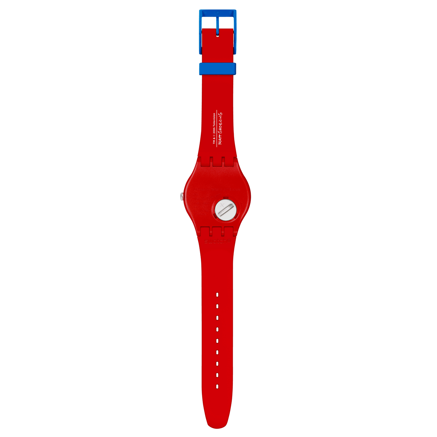 SWATCH SUOZ361 THE SIMPSONS COLLECTION WONDROUS WINTER WONDERLAND
