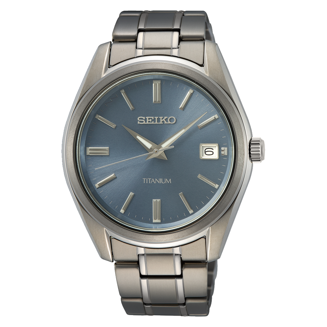 Seiko SUR371 Quartz Titanium Watch