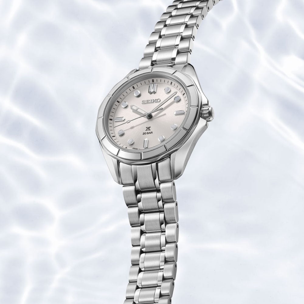 Seiko SUR595J1 Seiko Prospex Ladies Marine Sports in Silvery Sands SUR595