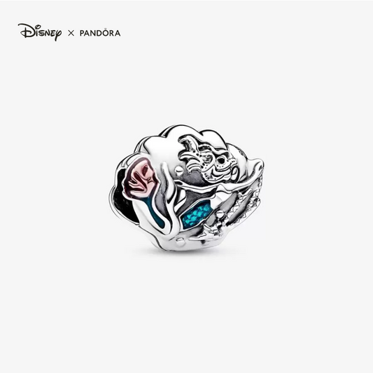 PANDORA 792687C01 Disney The Little Mermaid Seashell Charm