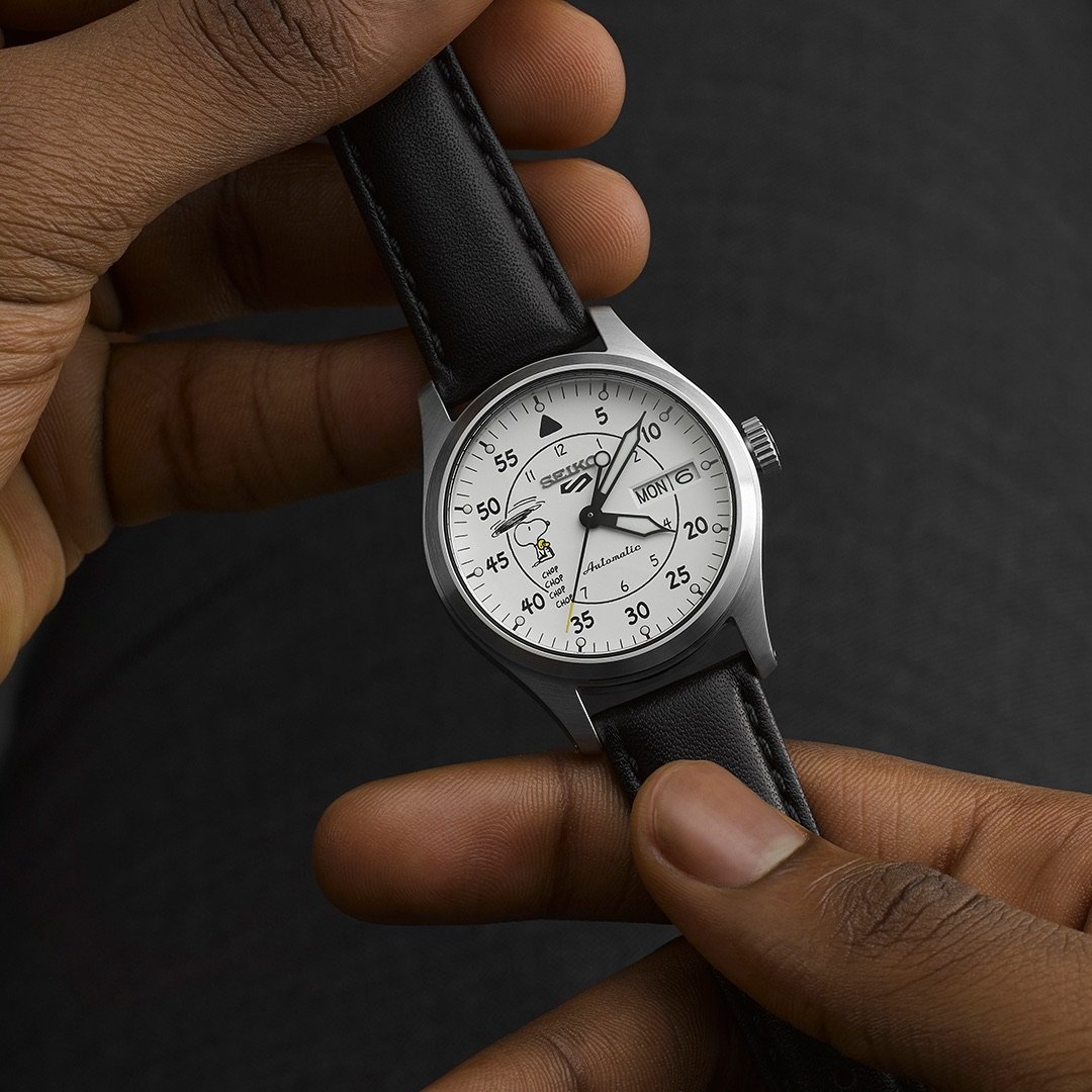 Seiko 5 Sports x Peanuts SRPK27